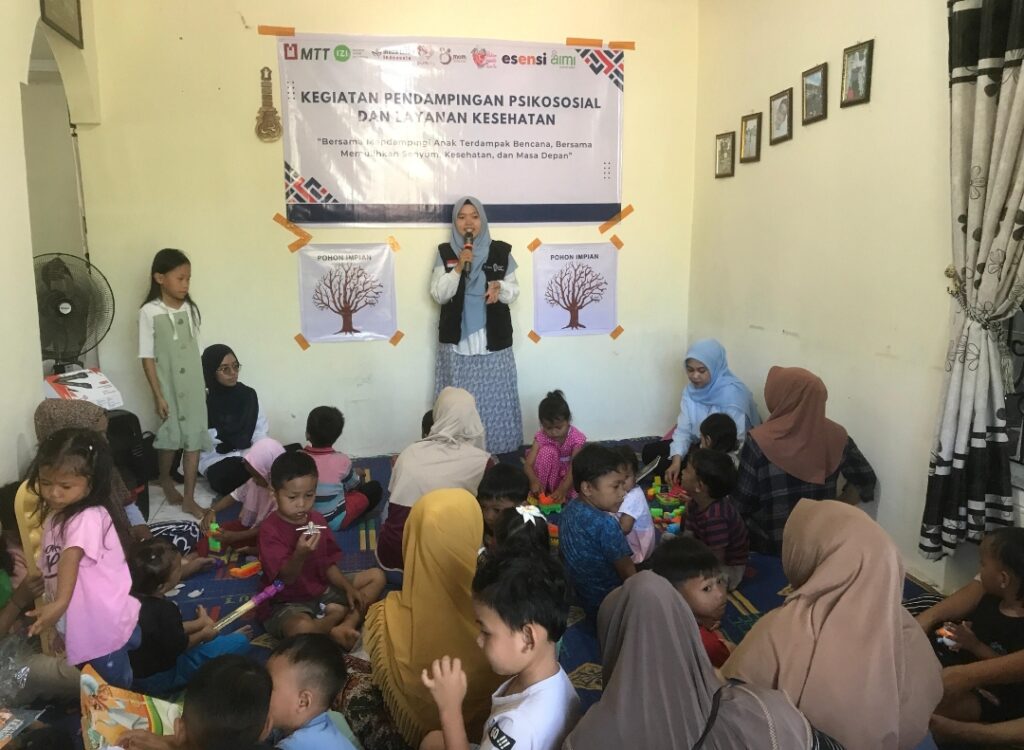 Muda Cita Indonesia Foundation Bersama Mitra Gelar Pendampingan Psikososial dan Layanan Kesehatan di Kuranji